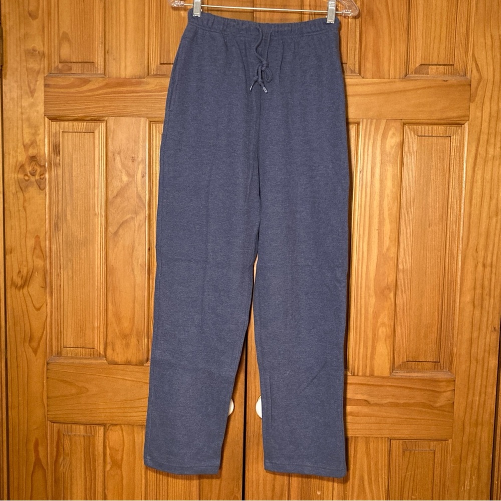 NWOT Preswick & Moore Petites Vintage 90s Pull On Pants Elastic Waist Blue Sz MP